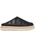 FLAMINGO'S GUMBO BLACK MESH ??? Synthetic->Polyester