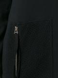zipped mesh pocket sweatshirt 