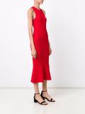 ribbed midi dress