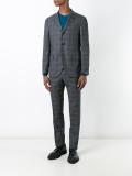 tonal plaid formal suit