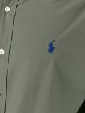 logo embroidered shirt