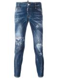 Sexy Twist distressed jeans