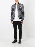 printed bomber jacket 