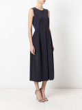 flared midi dress
