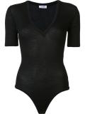 v neck bodysuit