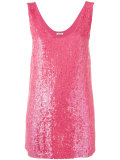 sequin tank top