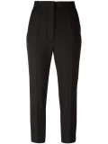 drawstring cropped trousers