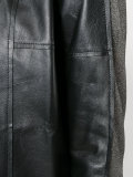 cropped open jacket