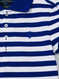 striped polo shirt dress