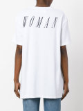 'war' print T-shirt