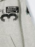 patch embroidered hoodie