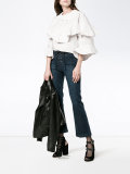 Le Crop Mini Boot lace-up jeans