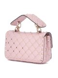 'Rockstud'绗缝手提包