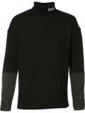 Hybrid turtleneck sweater