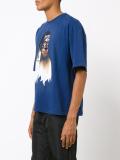 monk mural T-shirt