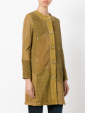 buttoned coat 