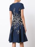floral short sleeved dress