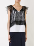 lace patchwork blouse 