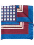 geometric print scarf