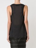 ruffled tank top