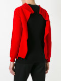 split-open back sweatshirt