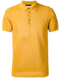 textured polo shirt