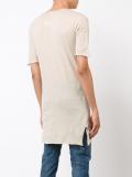 V-neck long T-shirt