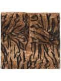 'Animalier' large printed scarf