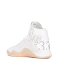 contrast-sole sneakers