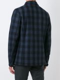 tartan shirt-style coat