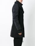 funnel neck padded coat  