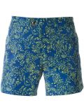 printed swim shorts