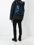 flap logo backpack