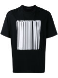 barcode print T-shirt