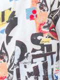 报纸拼贴印花T恤