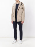 multi-pockets hooded jacket