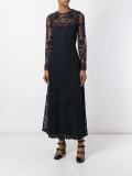 lace overlay dress