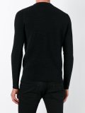 ribbed crew neck jumper
