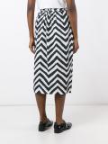 zig zag pattern skirt