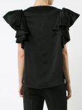 ruffle sleeve blouse