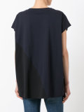 contrast loose fit T-shirt 