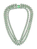 'Antoinette 3-Strand Rivière'颈链