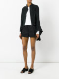 extra longsleeves cropped jacket