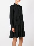 rear lace panel dress