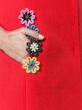 Mason flower-embellished coat