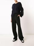cut-off detailing jumper