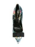 paisley print pumps