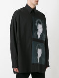 portrait print shirt