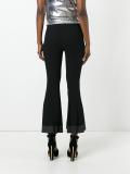 pleated hem pants