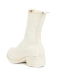 front zip boots